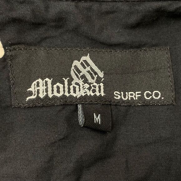 Molokai Men’s Black Lime Tequila Button Down Shirt - Picture 8 of 11